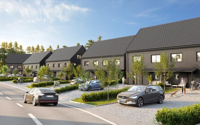 Medfinansiering till bostadsrättsprojekt i Åkersberga, Stockholm