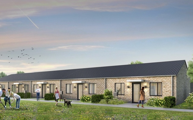 Medfinansiering av radhusprojekt i Nykøbing Sjælland