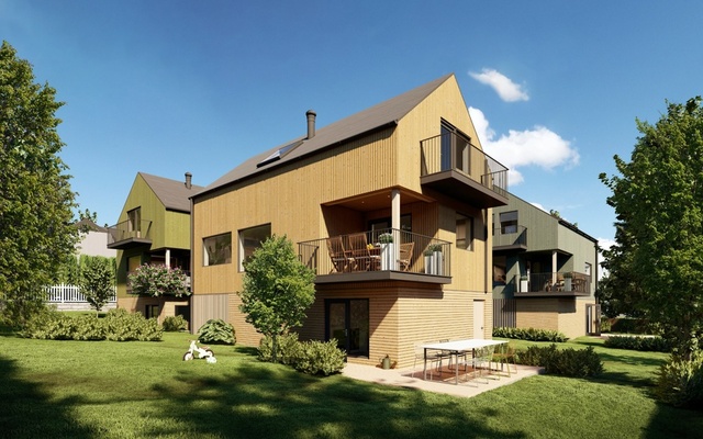 Dellångivare till prosjekt på Økern i Oslo, Norge