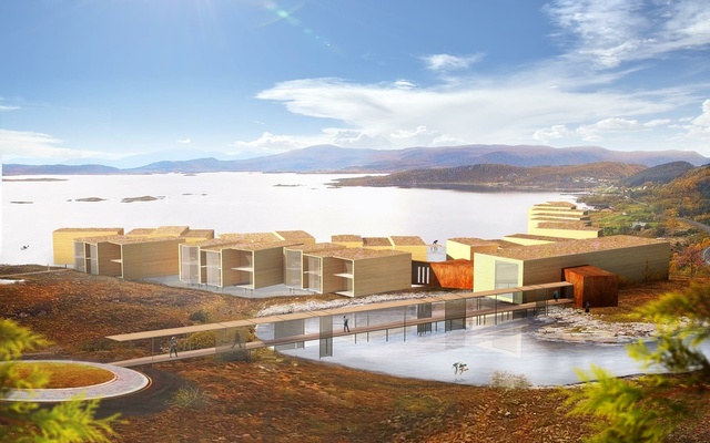Dellångivare i utviklingsprosjekt i Torvik Resort i Herøy kommune, Norge